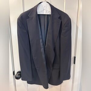 Elegant Charcoal Men's Blazer